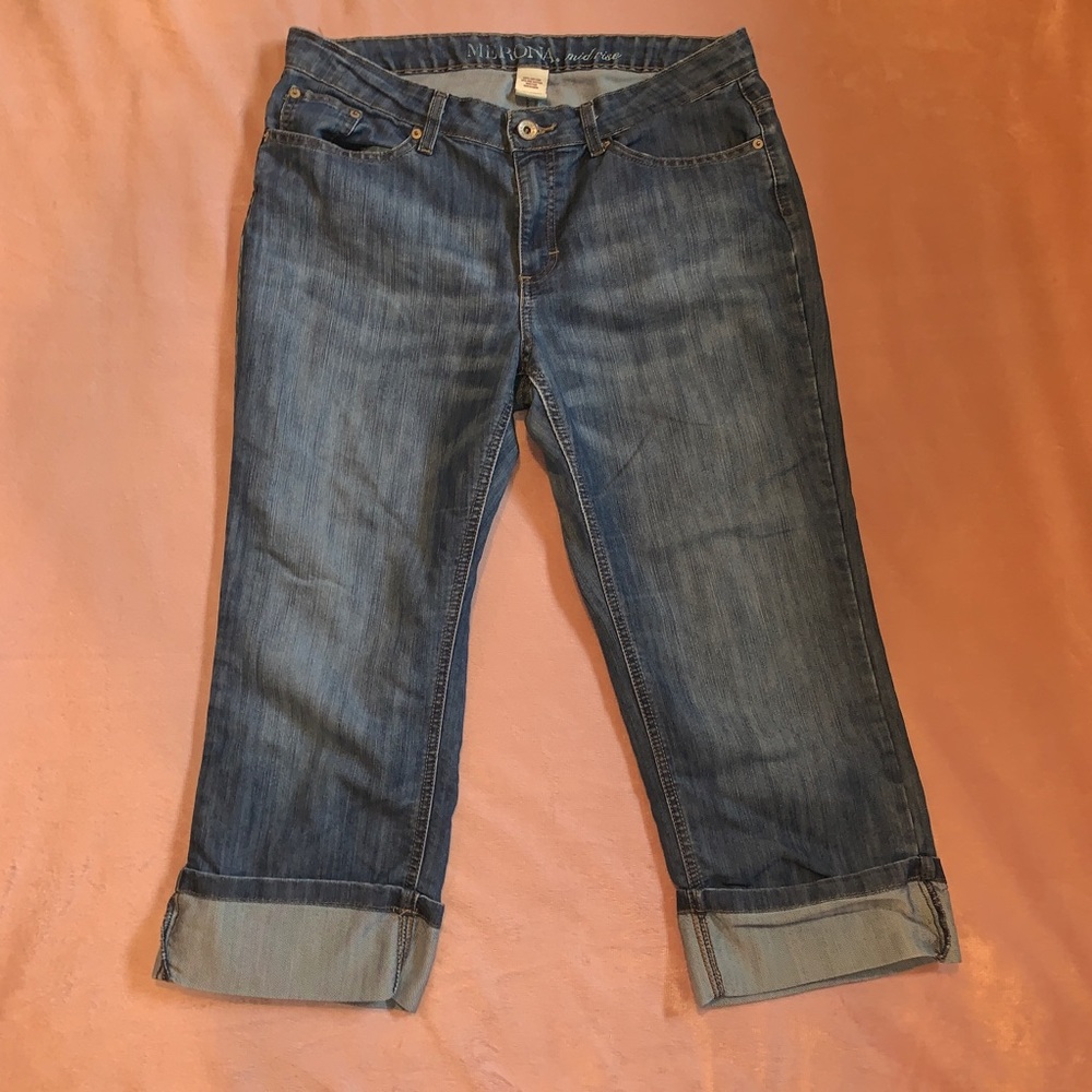 MERONA•mid rise•capris